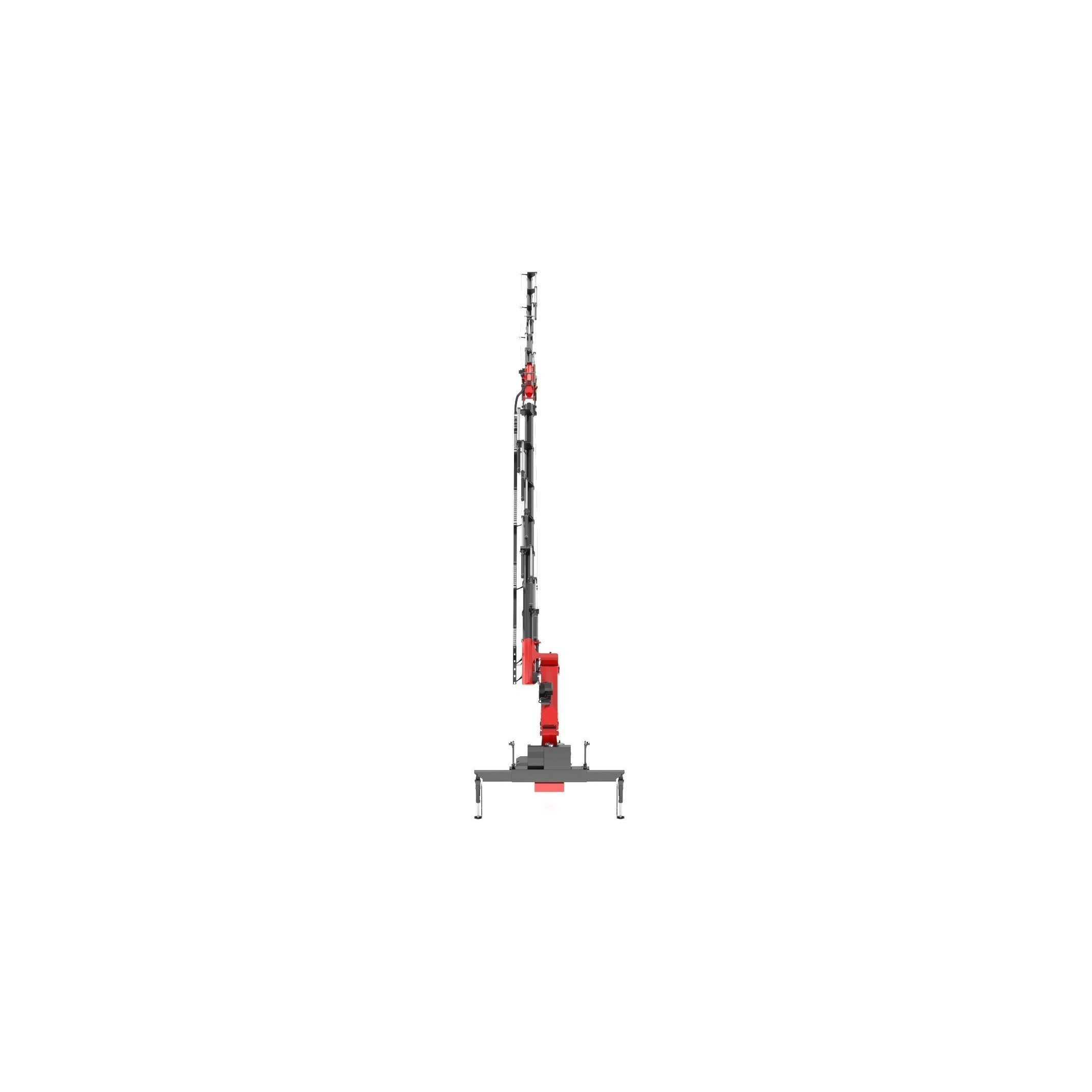 Palfinger Pk 135002 Tec7 Crane - Game-Ready 3D Model - View 4