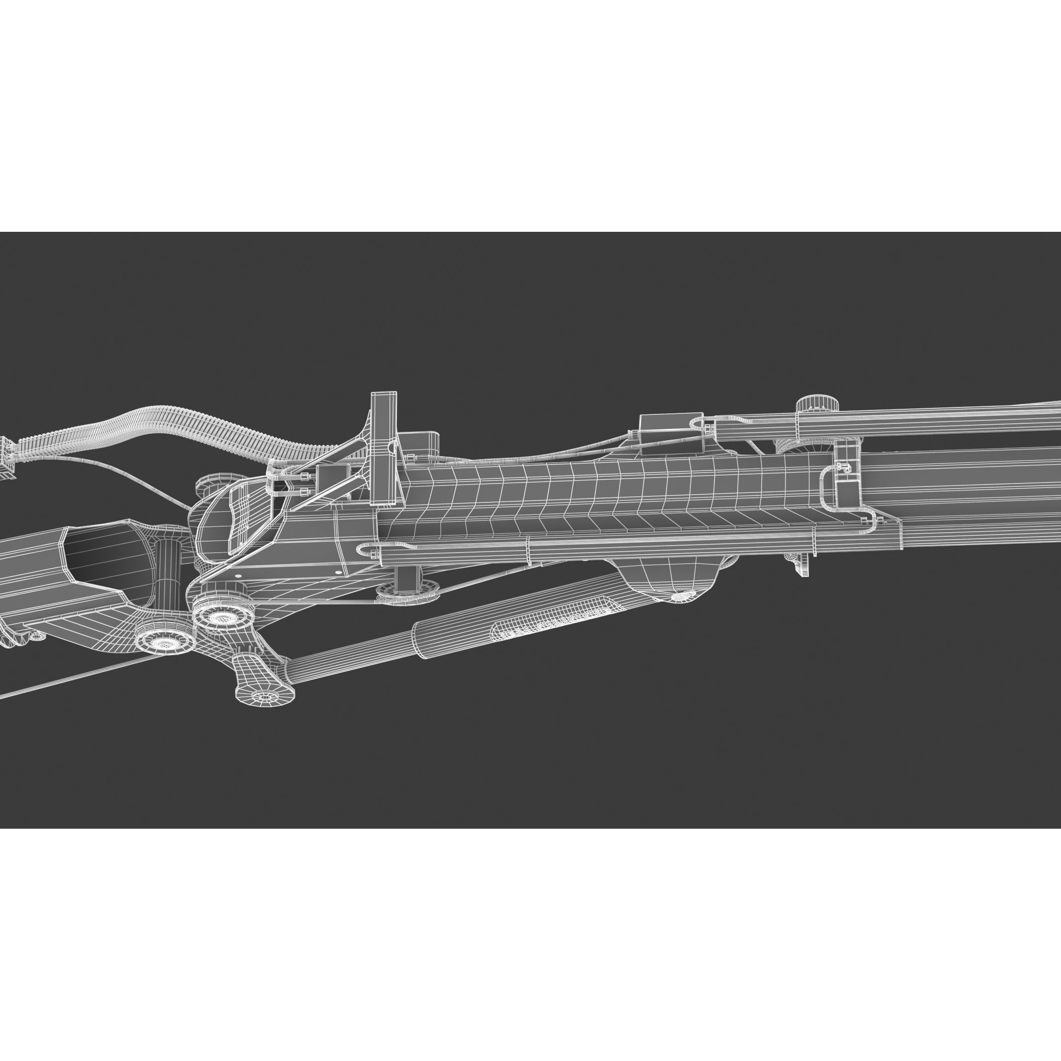 Palfinger Pk 135002 Tec7 Crane - Game-Ready 3D Model - View 40