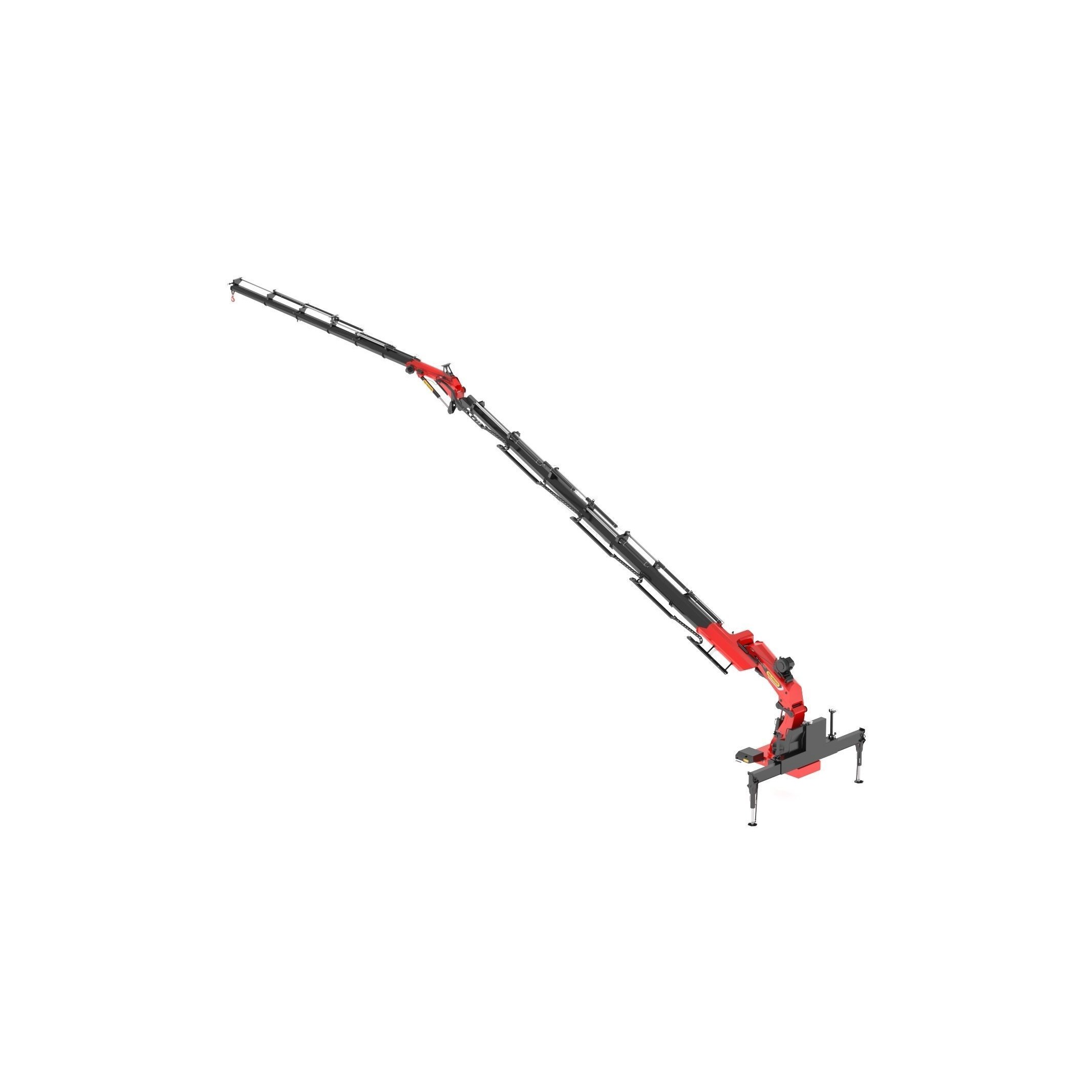 Palfinger Pk 135002 Tec7 Crane - Game-Ready 3D Model - View 5