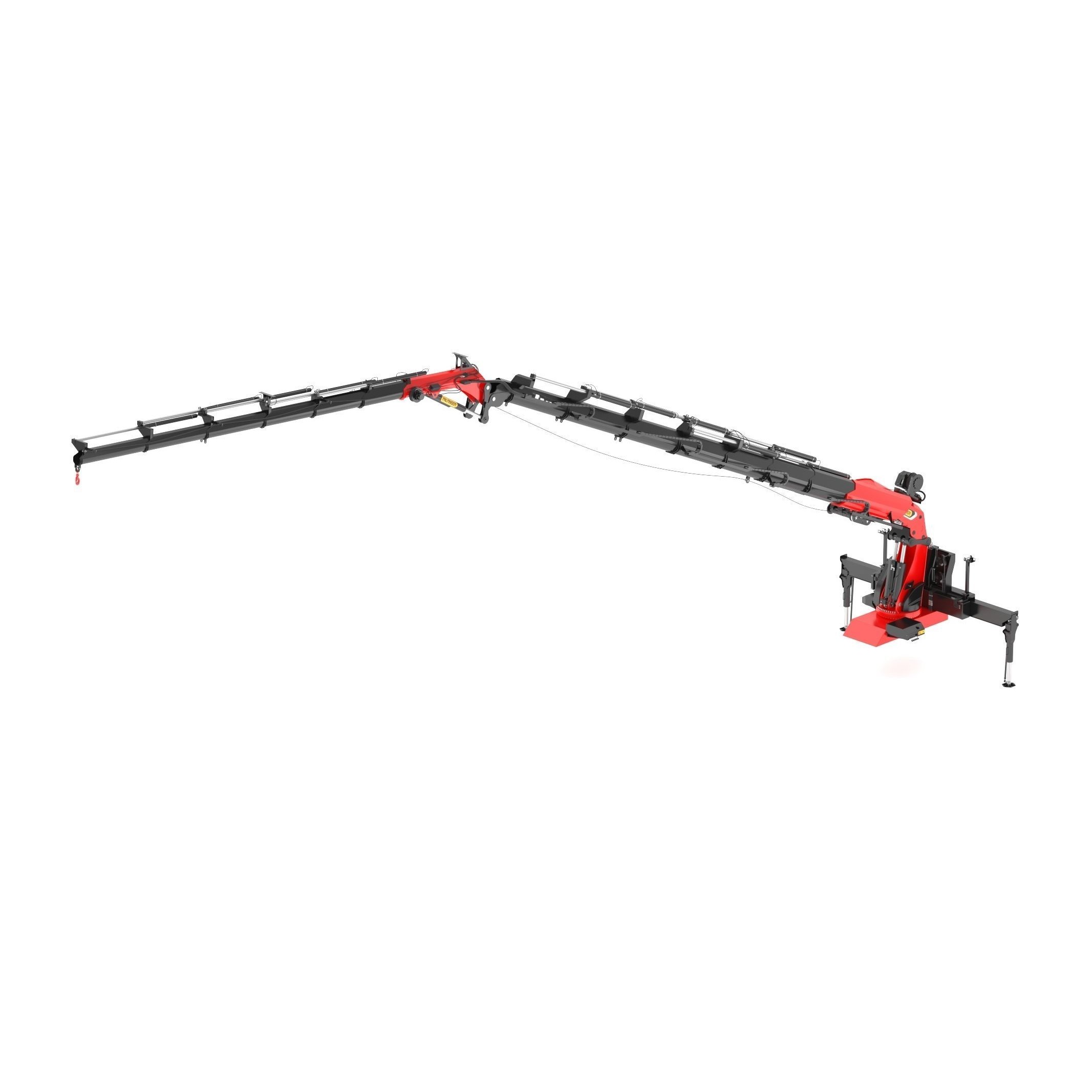 Palfinger Pk 135002 Tec7 Crane - Game-Ready 3D Model - View 7
