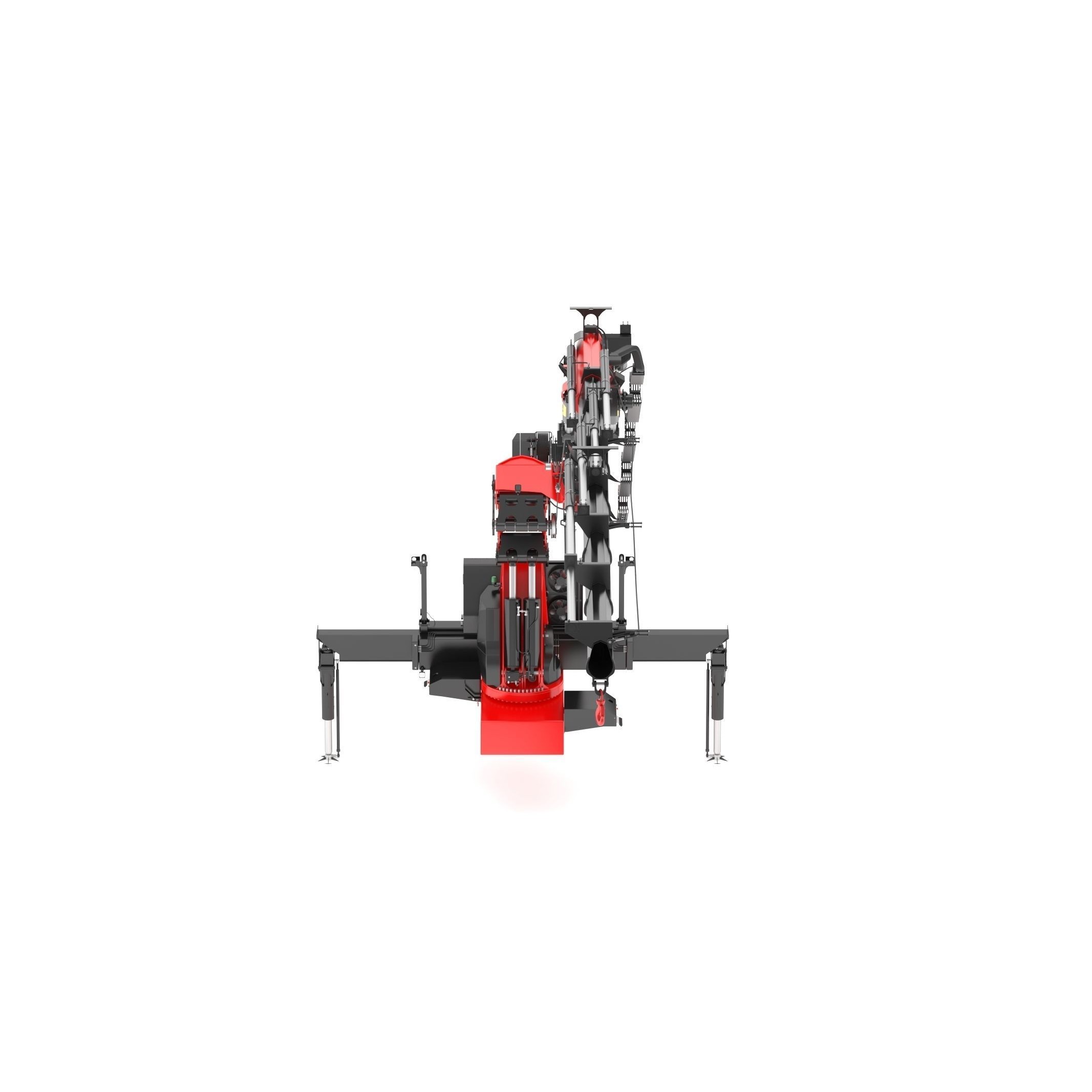 Palfinger Pk 135002 Tec7 Crane - Game-Ready 3D Model - View 8