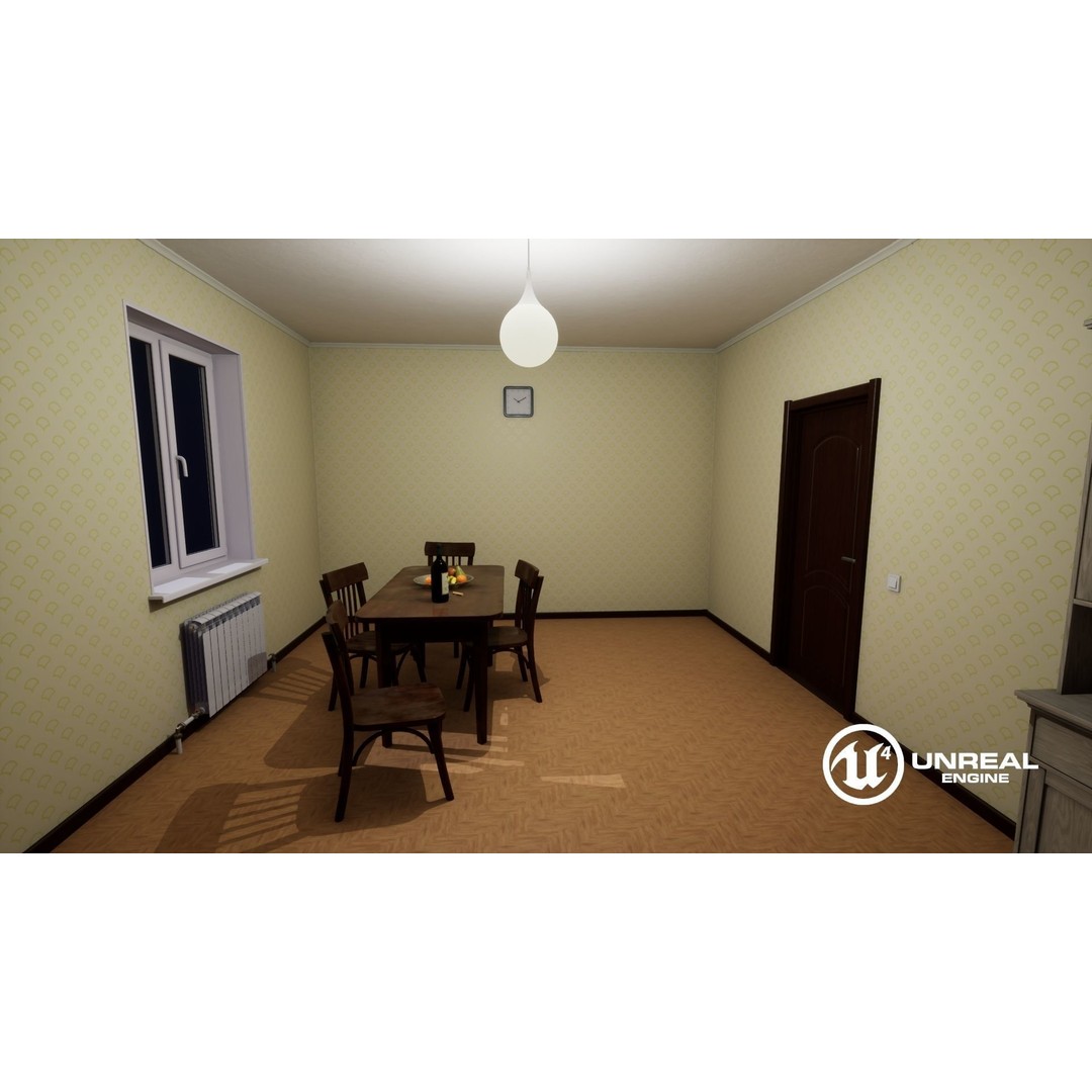 Kitchen Props 3D Model – Low Poly Game Ready Assets with PBR Textures - View 13