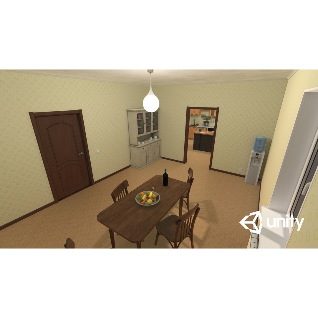 Kitchen Props 3D Model – Low Poly Game Ready Assets with PBR Textures - View 19