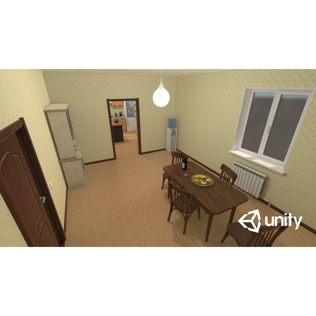 Kitchen Props 3D Model – Low Poly Game Ready Assets with PBR Textures - View 23