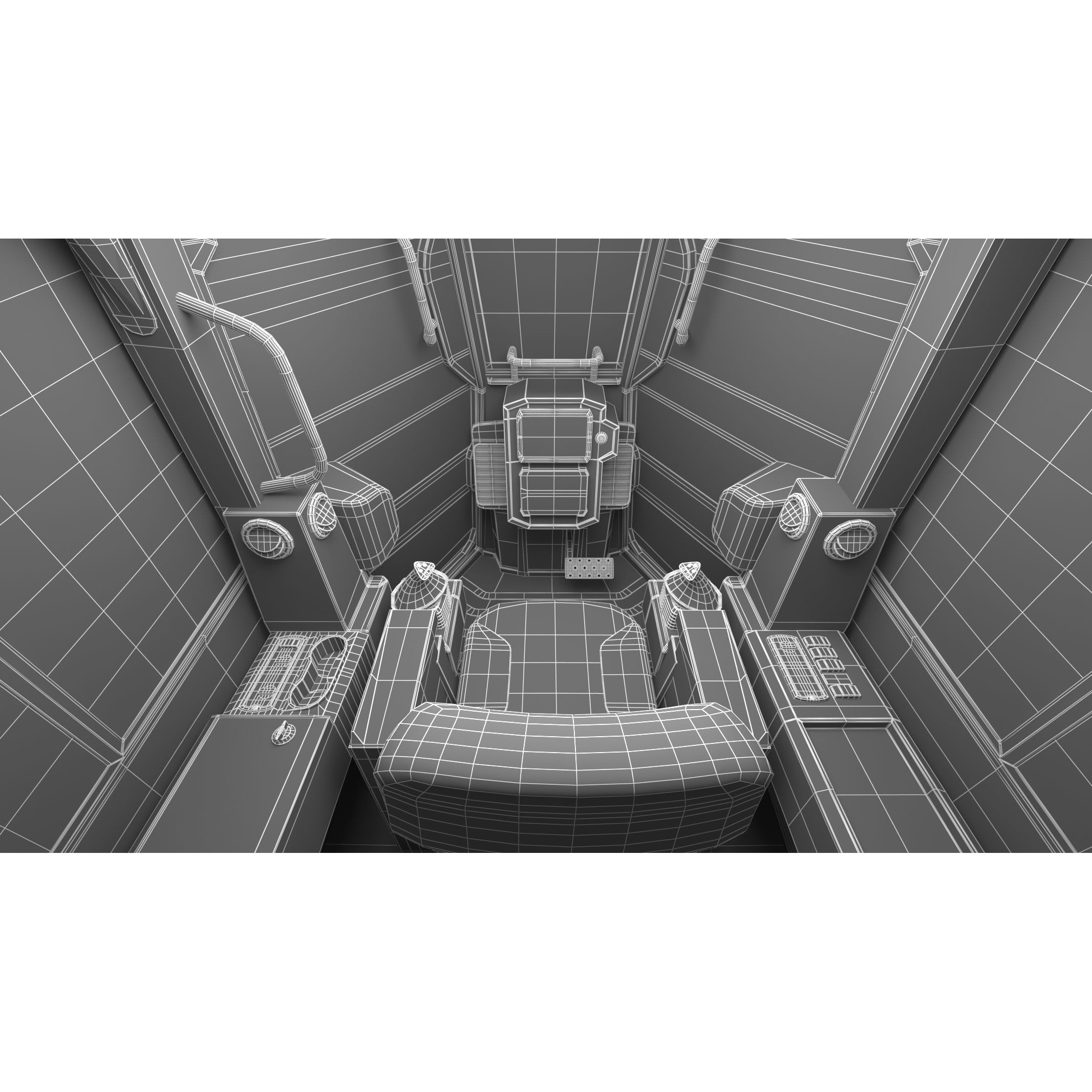 CAT D1 Small Dozer - Game-Ready 3D Model