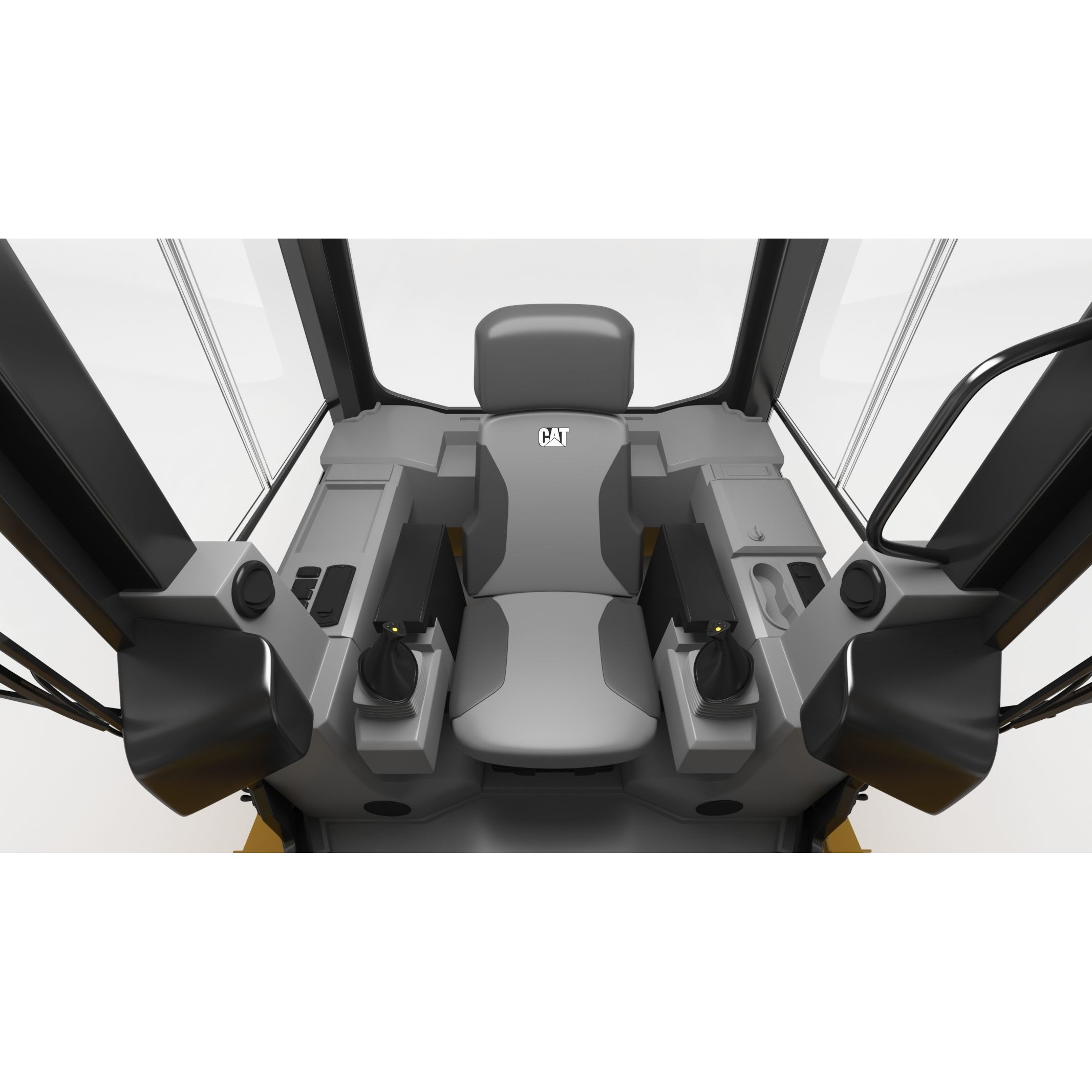 CAT D1 Small Dozer - Game-Ready 3D Model - View 22