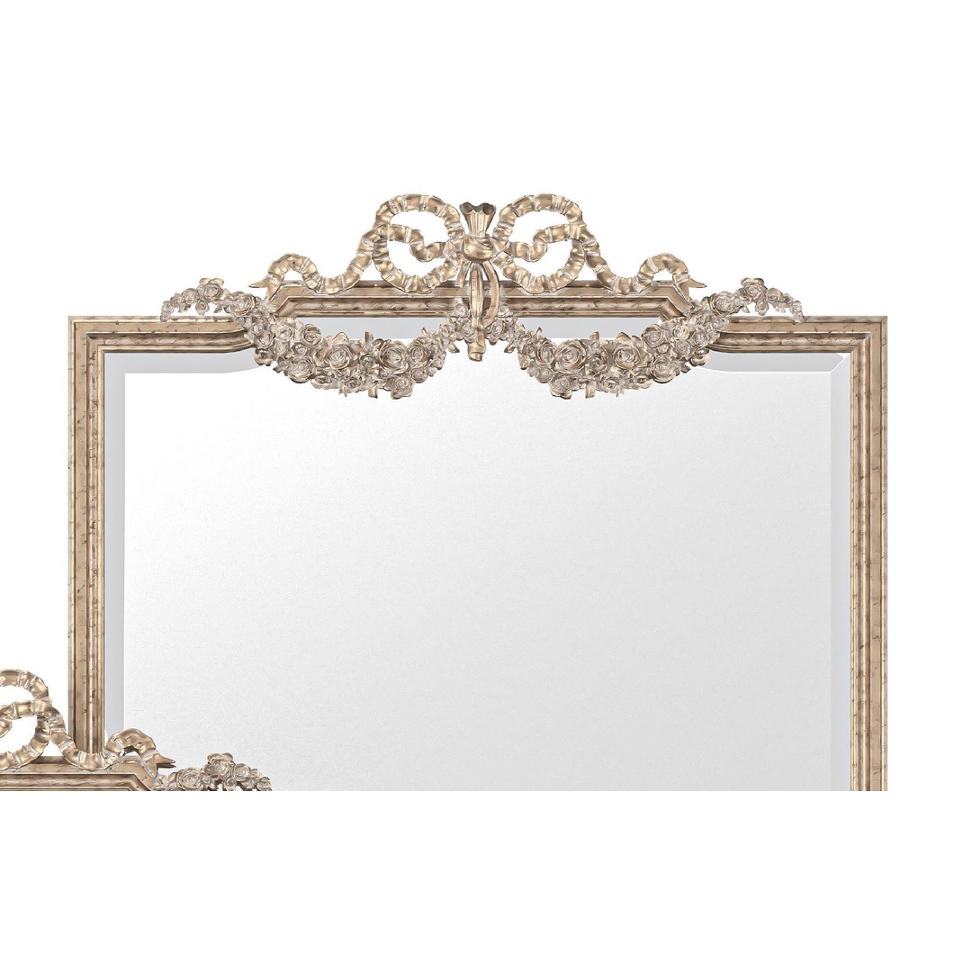 Roberto Giovannini Mirror 3D Model – Classical Rococo Design, PBR Textures - View 12