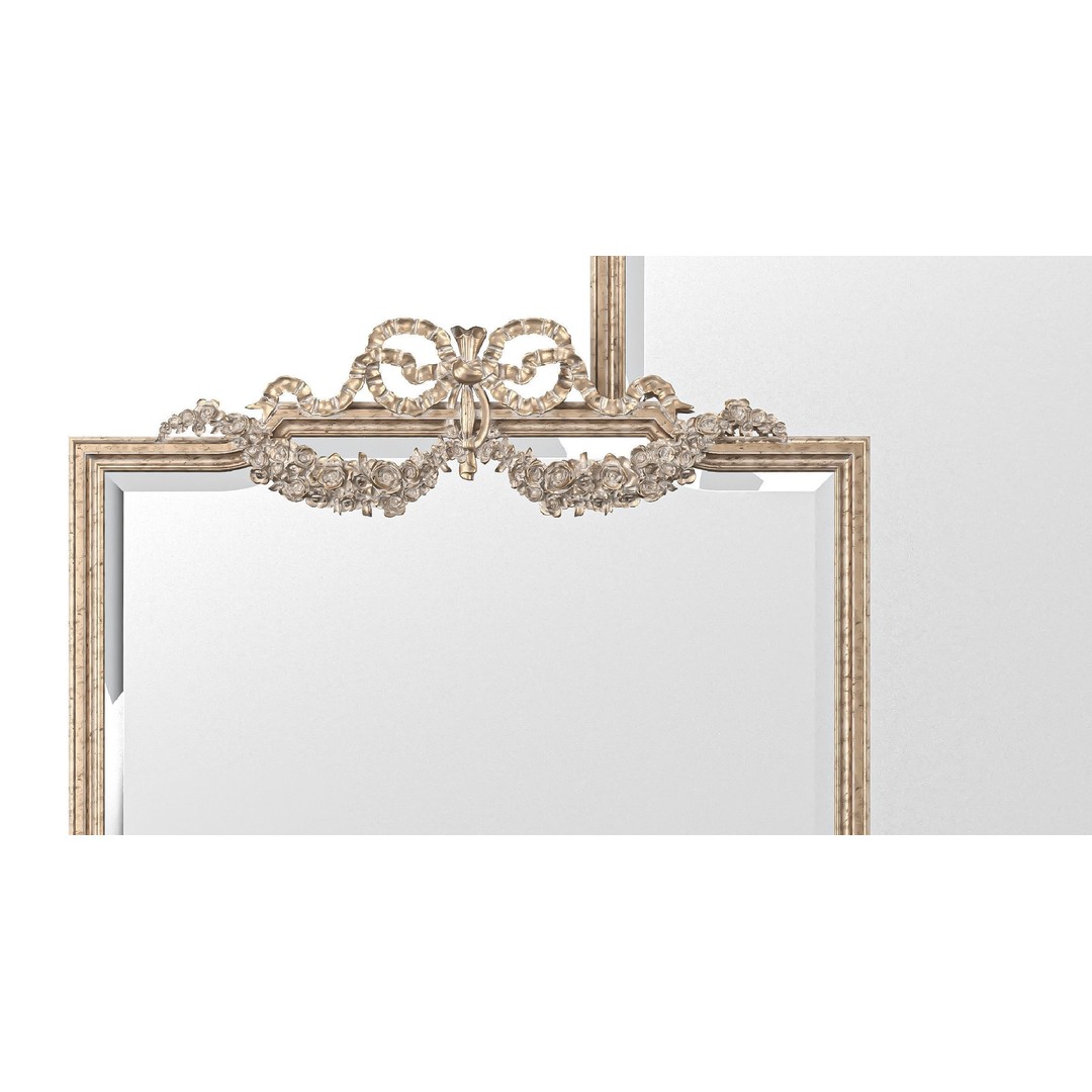 Roberto Giovannini Mirror 3D Model – Classical Rococo Design, PBR Textures - View 6