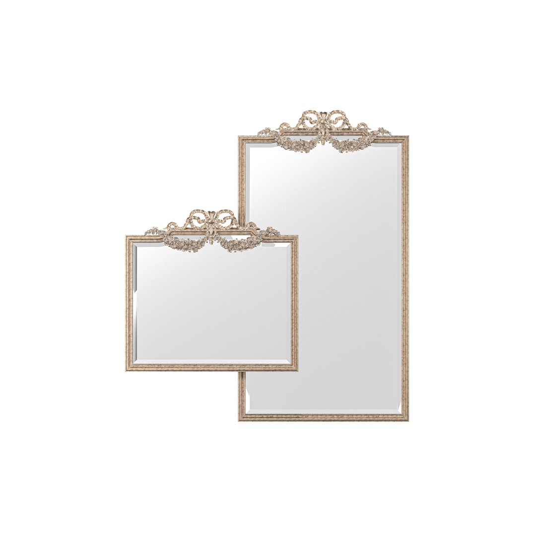 Roberto Giovannini Mirror 3D Model – Classical Rococo Design, PBR Textures - View 9