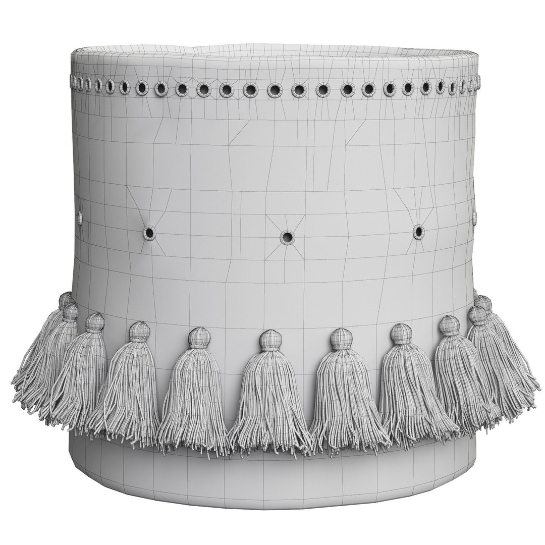 Decorative Baskets Set 3D Model – High Poly Storage Accessory, FBX