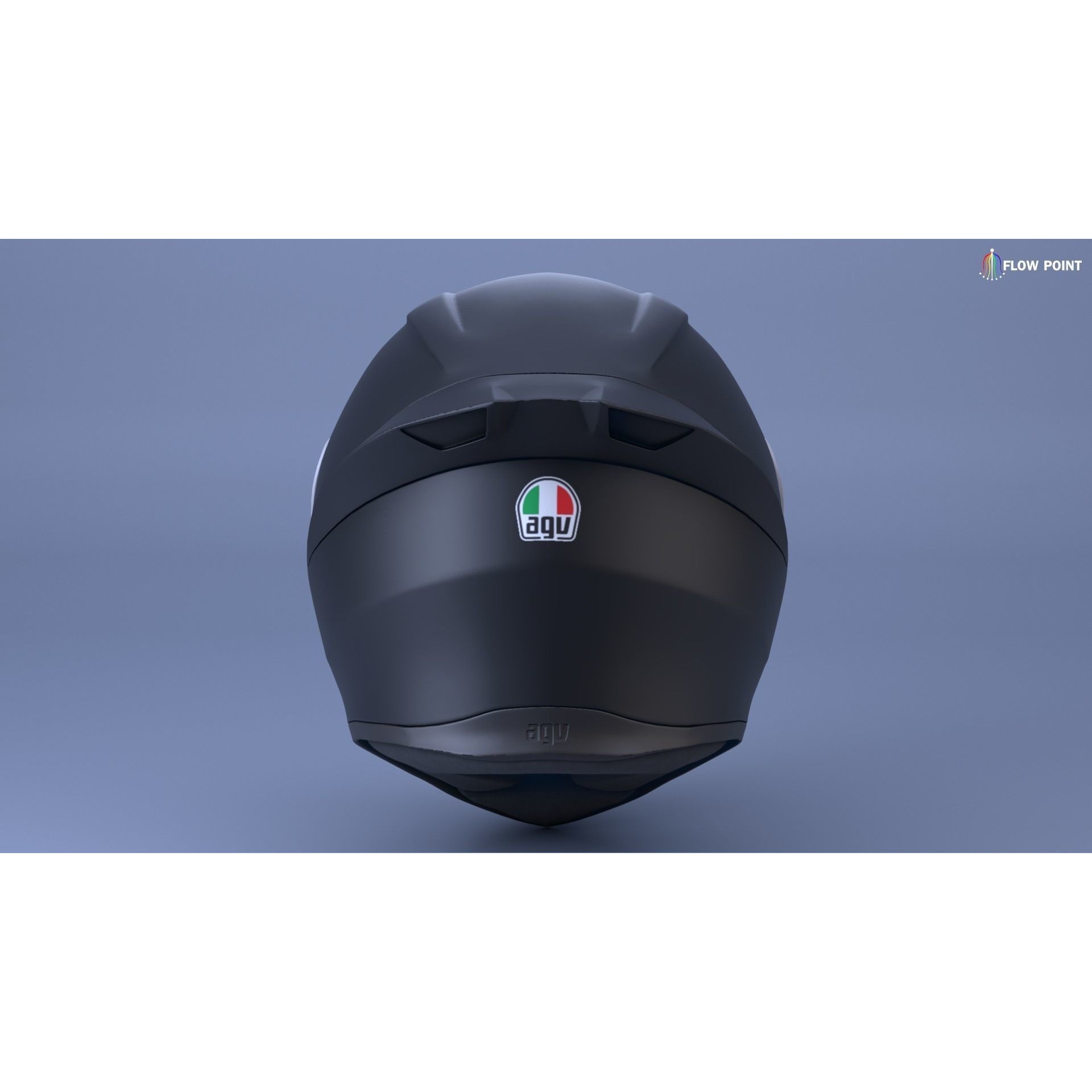 AGV K1-S Helmet - High-Detail 3D Model - View 14