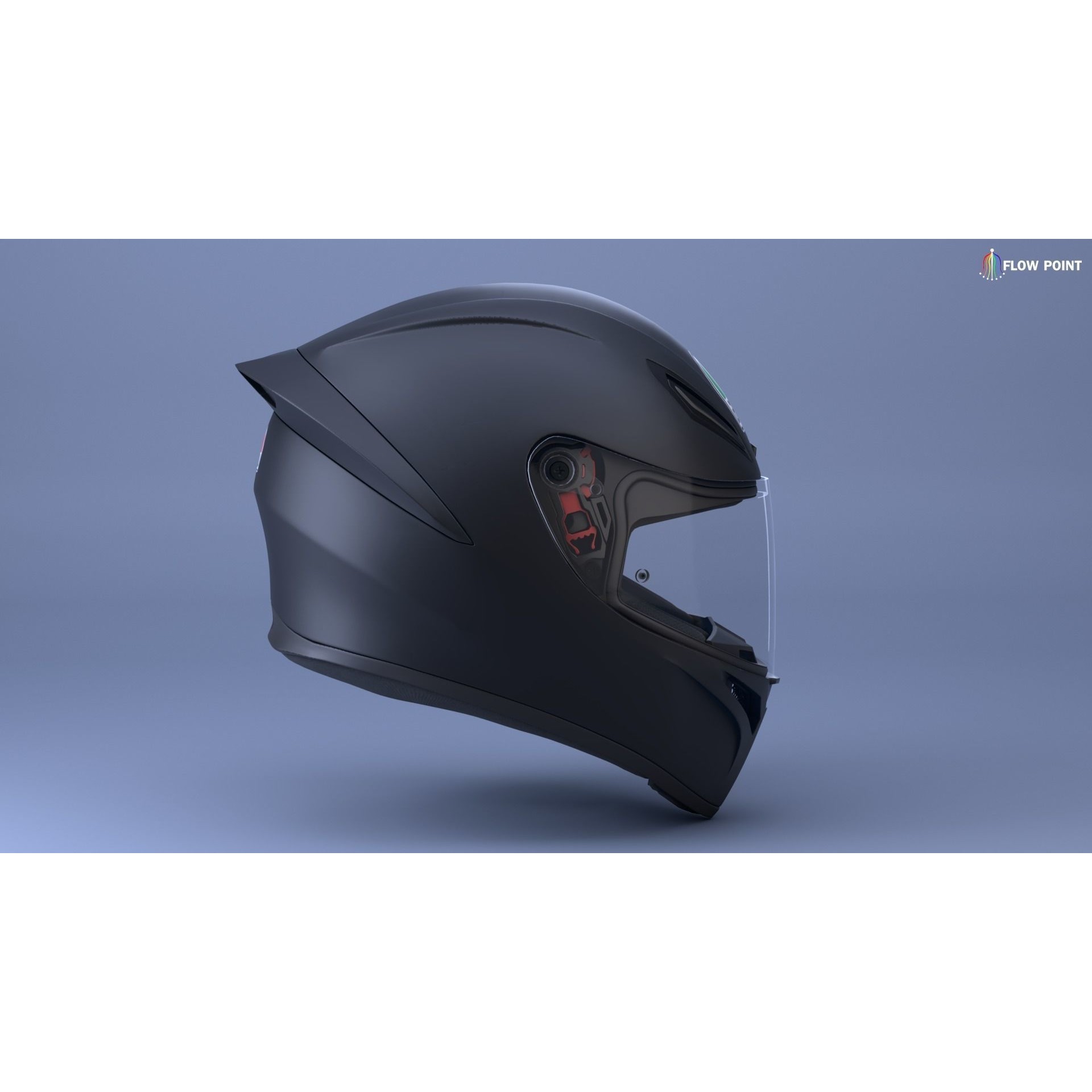 AGV K1-S Helmet - High-Detail 3D Model - View 16