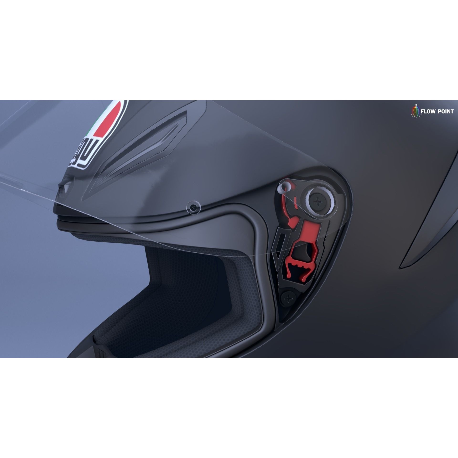 AGV K1-S Helmet - High-Detail 3D Model - View 19