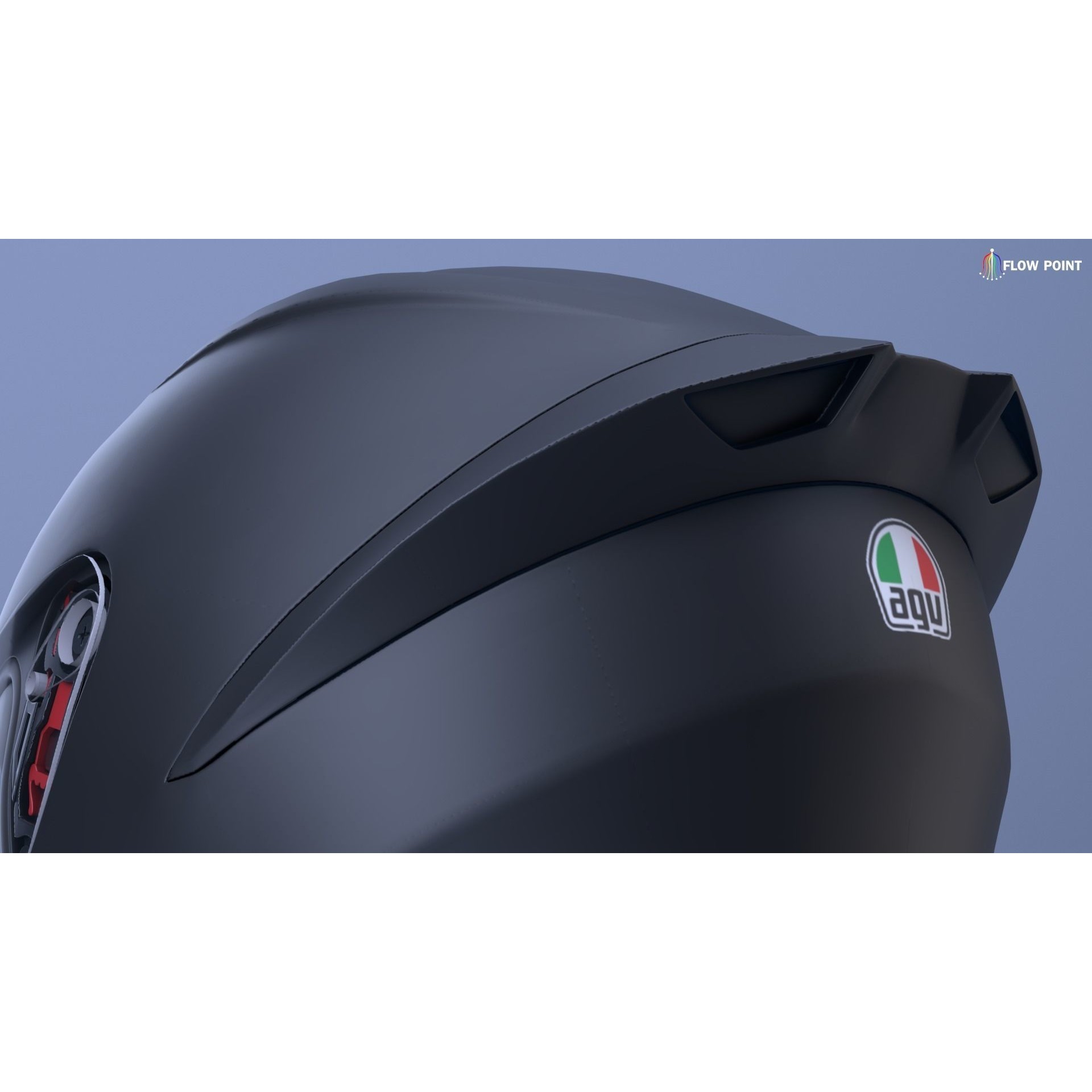 AGV K1-S Helmet - High-Detail 3D Model - View 21