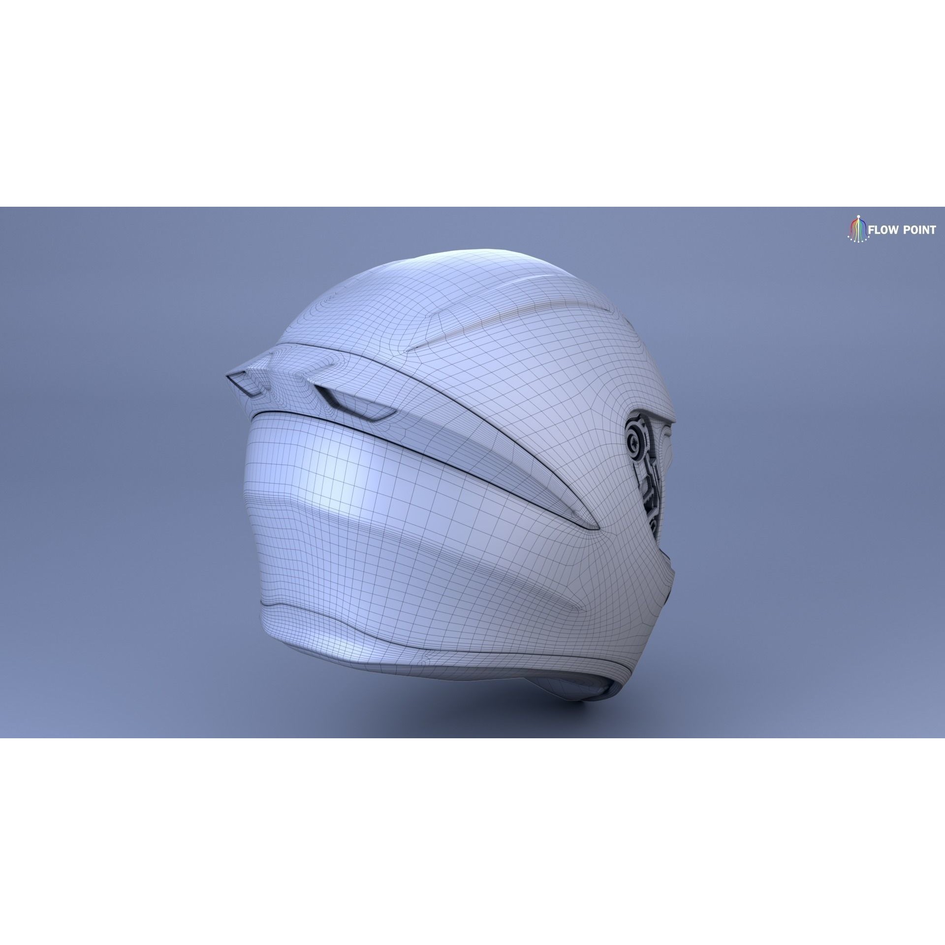 AGV K1-S Helmet - High-Detail 3D Model - View 25