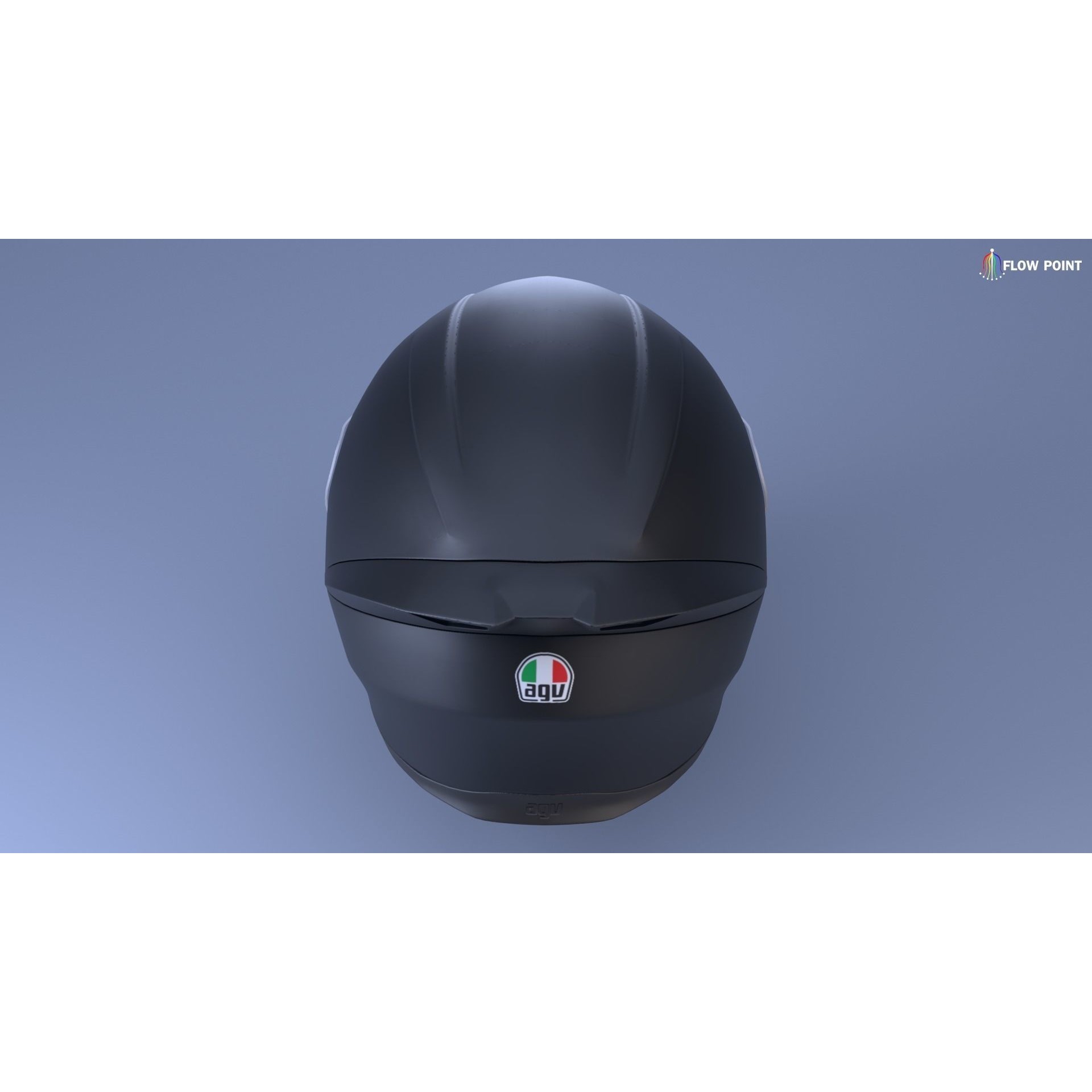 AGV K1-S Helmet - High-Detail 3D Model - View 5