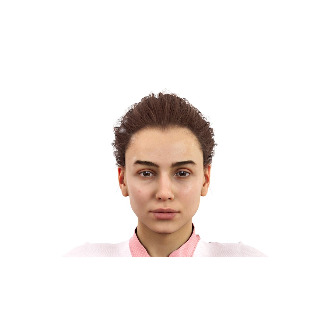 Cyclist 3D Model – Rigged Low-Poly Character for Animation - View 11