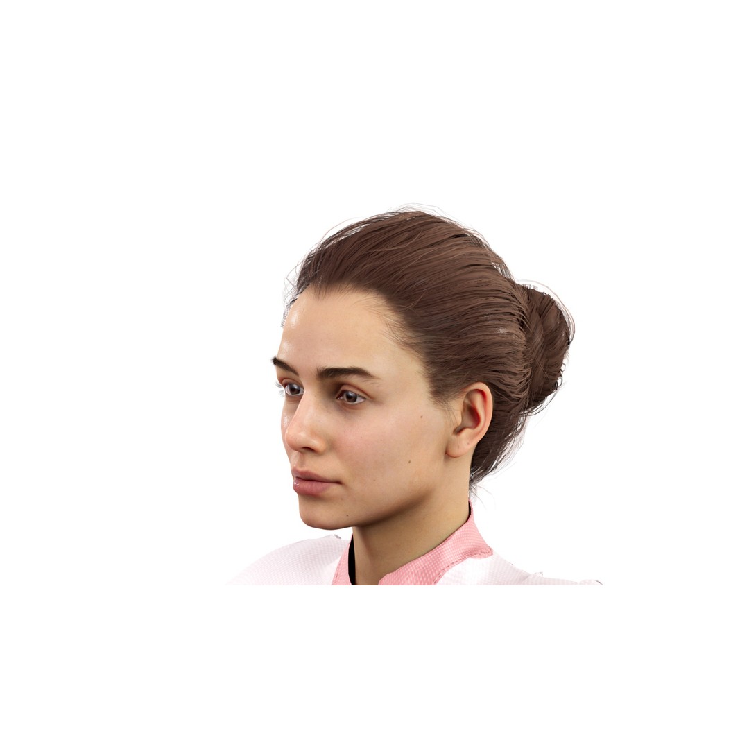 Cyclist 3D Model – Rigged Low-Poly Character for Animation - View 12