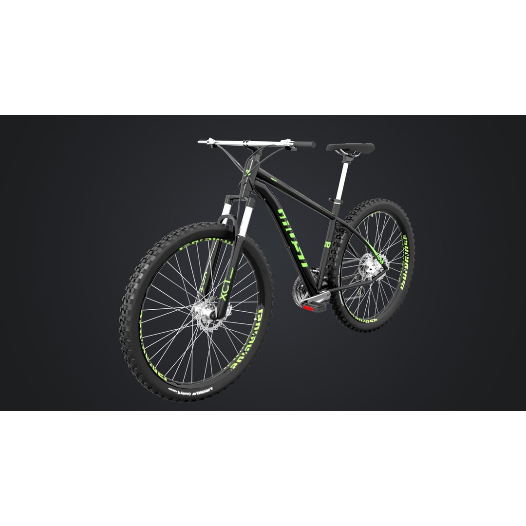 Cyclist 3D Model – Rigged Low-Poly Character for Animation - View 14