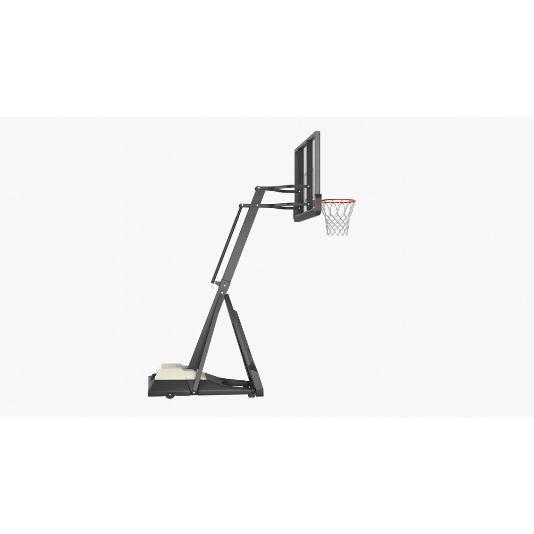 Portable Basketball Hoop 3D Model – High Poly PBR Asset, FBX, OBJ, Blender - View 10