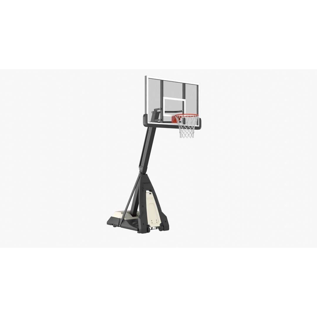 Portable Basketball Hoop 3D Model – High Poly PBR Asset, FBX, OBJ, Blender - View 12