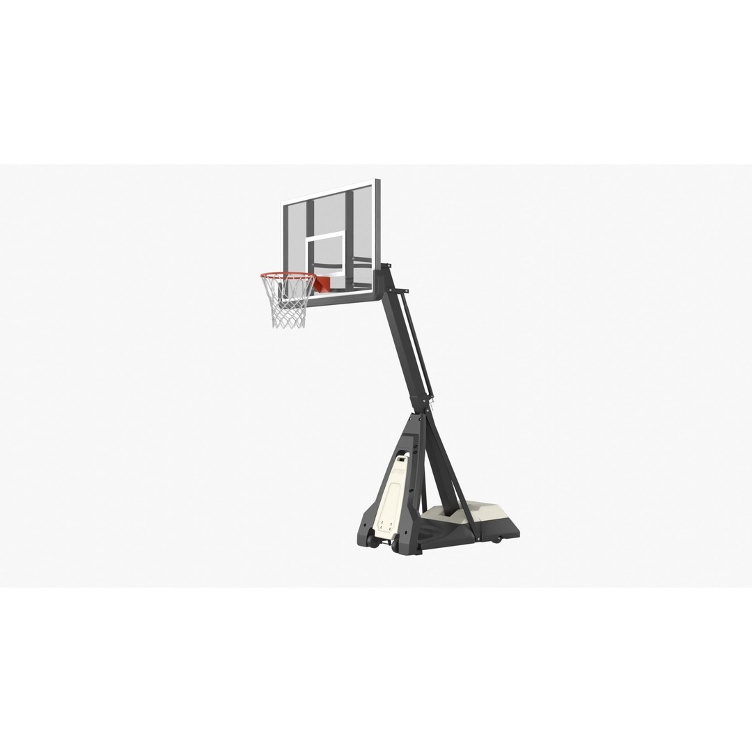 Portable Basketball Hoop 3D Model – High Poly PBR Asset, FBX, OBJ, Blender - View 15