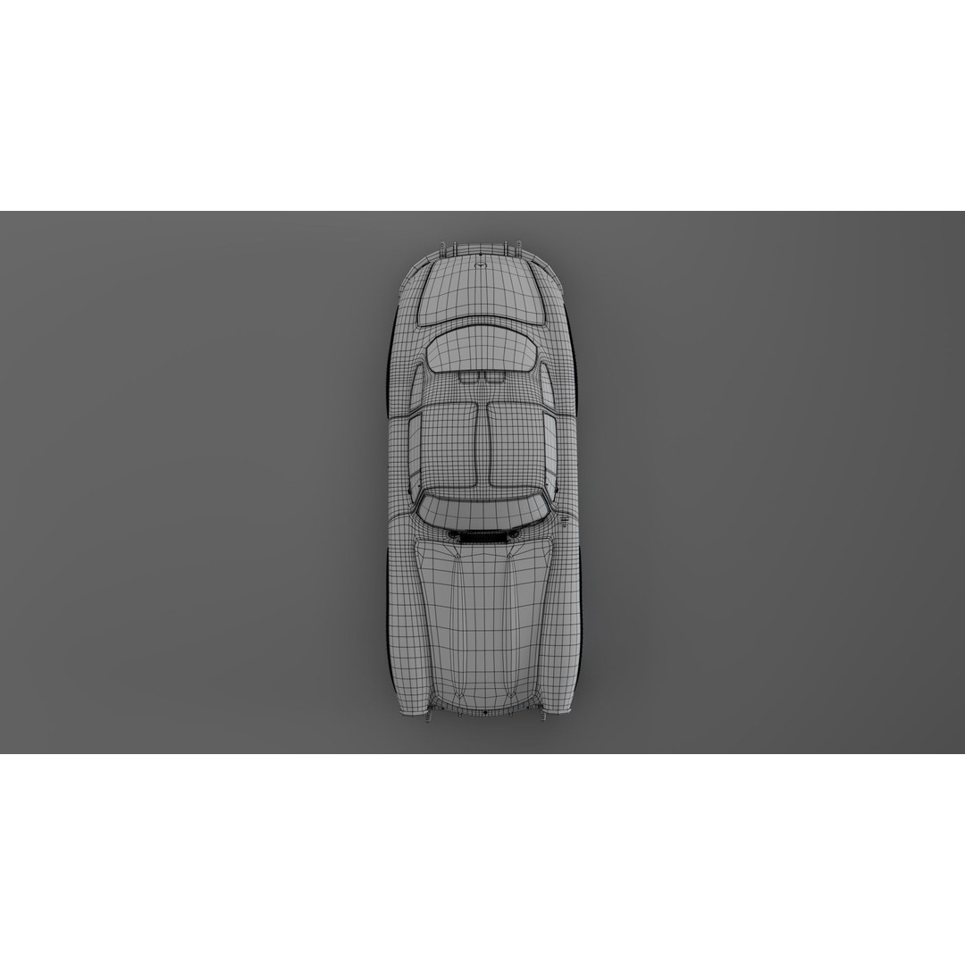 Mercedes-Benz 300 SL 3D Model – High Poly Car Asset, FBX & OBJ - View 18