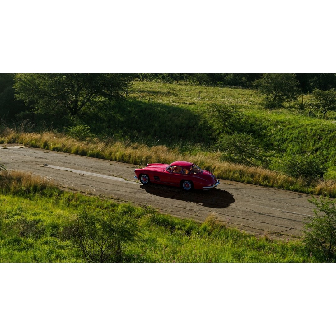 Mercedes-Benz 300 SL 3D Model – High Poly Car Asset, FBX & OBJ - View 19