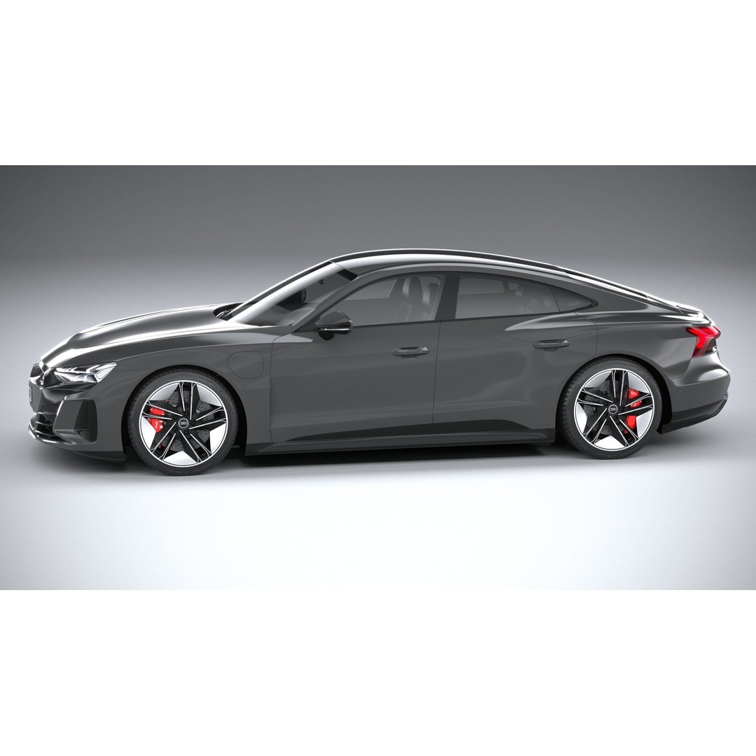 Audi RS e-tron GT 2022 3D Model – High Poly Car Asset, FBX, OBJ - View 10