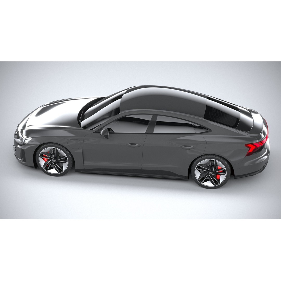 Audi RS e-tron GT 2022 3D Model – High Poly Car Asset, FBX, OBJ - View 11