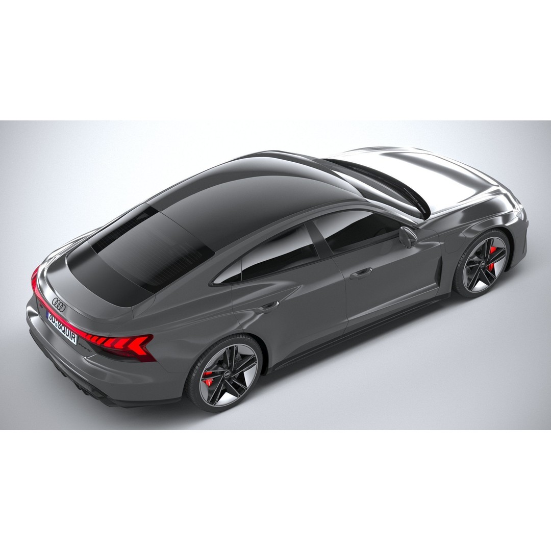 Audi RS e-tron GT 2022 3D Model – High Poly Car Asset, FBX, OBJ - View 12
