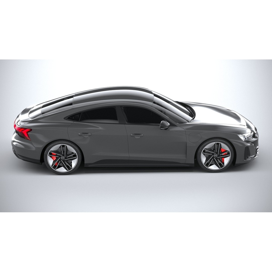 Audi RS e-tron GT 2022 3D Model – High Poly Car Asset, FBX, OBJ - View 13