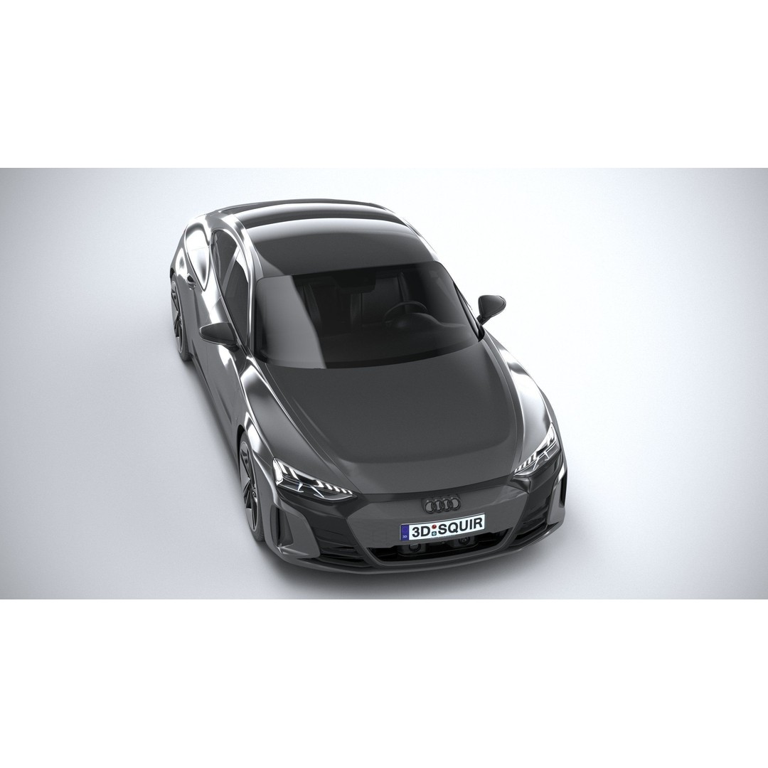 Audi RS e-tron GT 2022 3D Model – High Poly Car Asset, FBX, OBJ - View 14