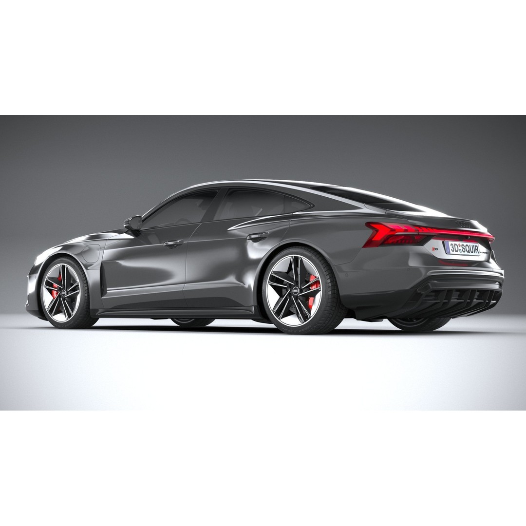 Audi RS e-tron GT 2022 3D Model – High Poly Car Asset, FBX, OBJ - View 7