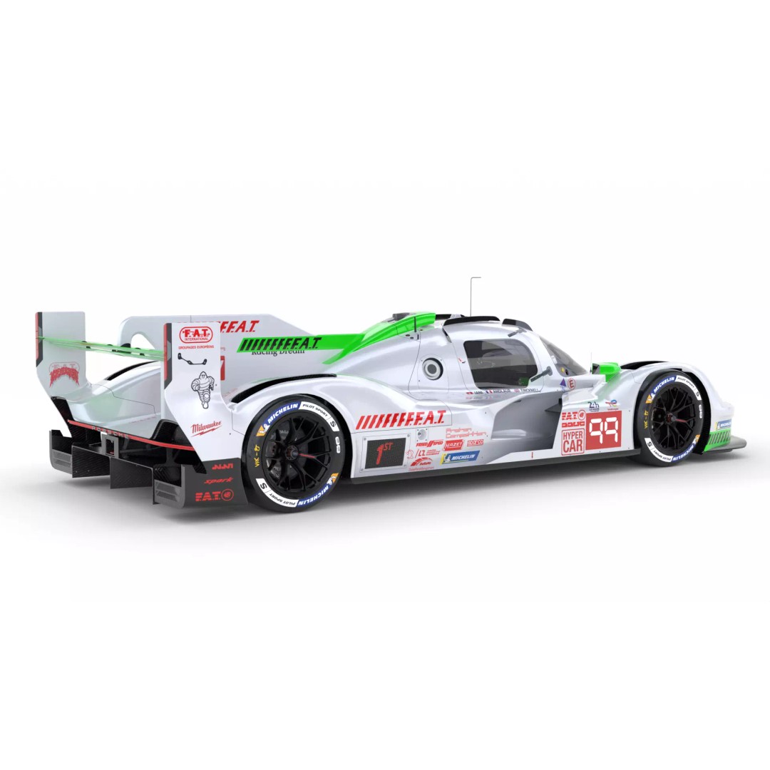 Porsche 963 LMDh 2025 3D Model – High-Poly Racing Vehicle, FBX, Animation Ready - View 11