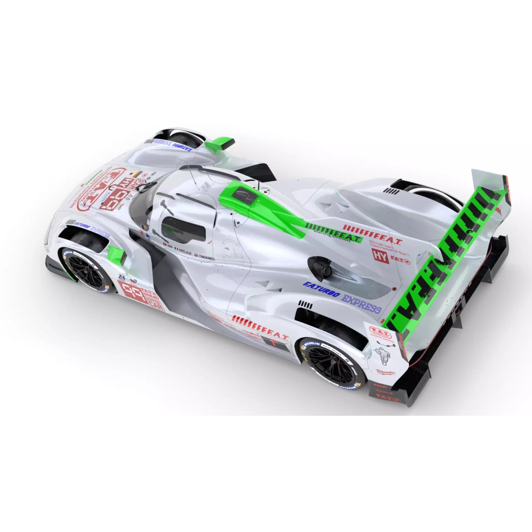 Porsche 963 LMDh 2025 3D Model – High-Poly Racing Vehicle, FBX, Animation Ready - View 16