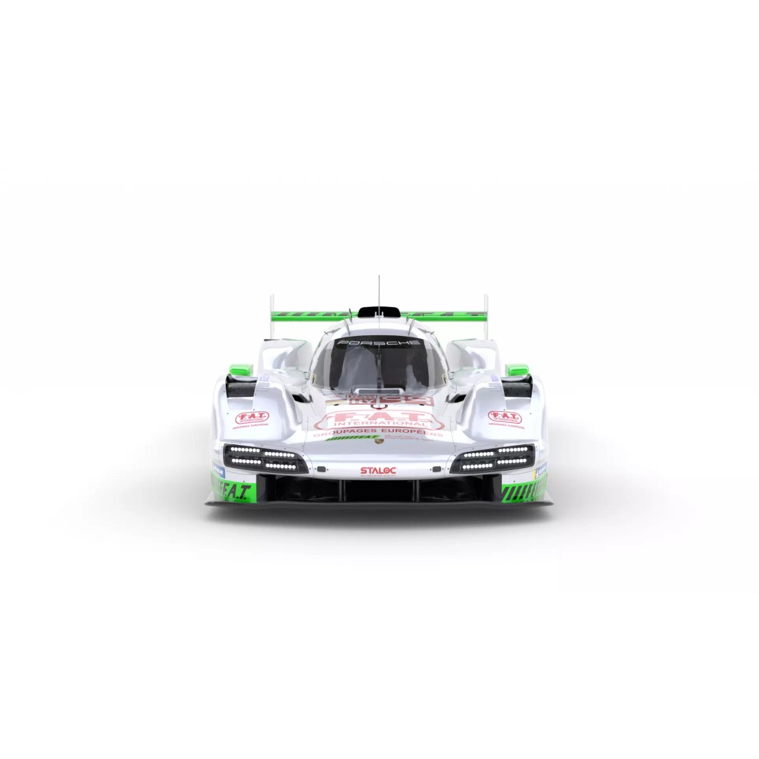 Porsche 963 LMDh 2025 3D Model – High-Poly Racing Vehicle, FBX, Animation Ready - View 7