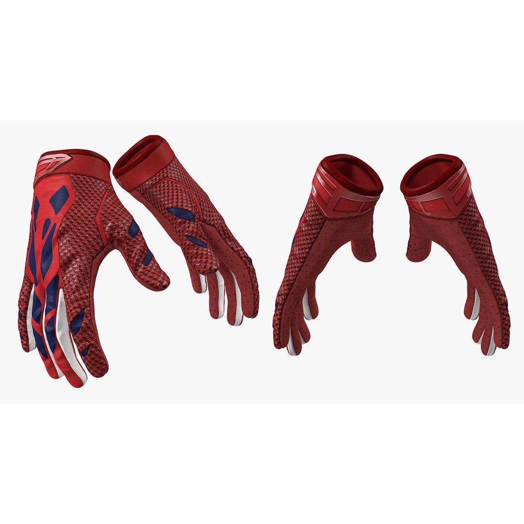 Handschuhe Gloves 3D Model – High Quality PBR Game Asset, FBX, OBJ - View 8