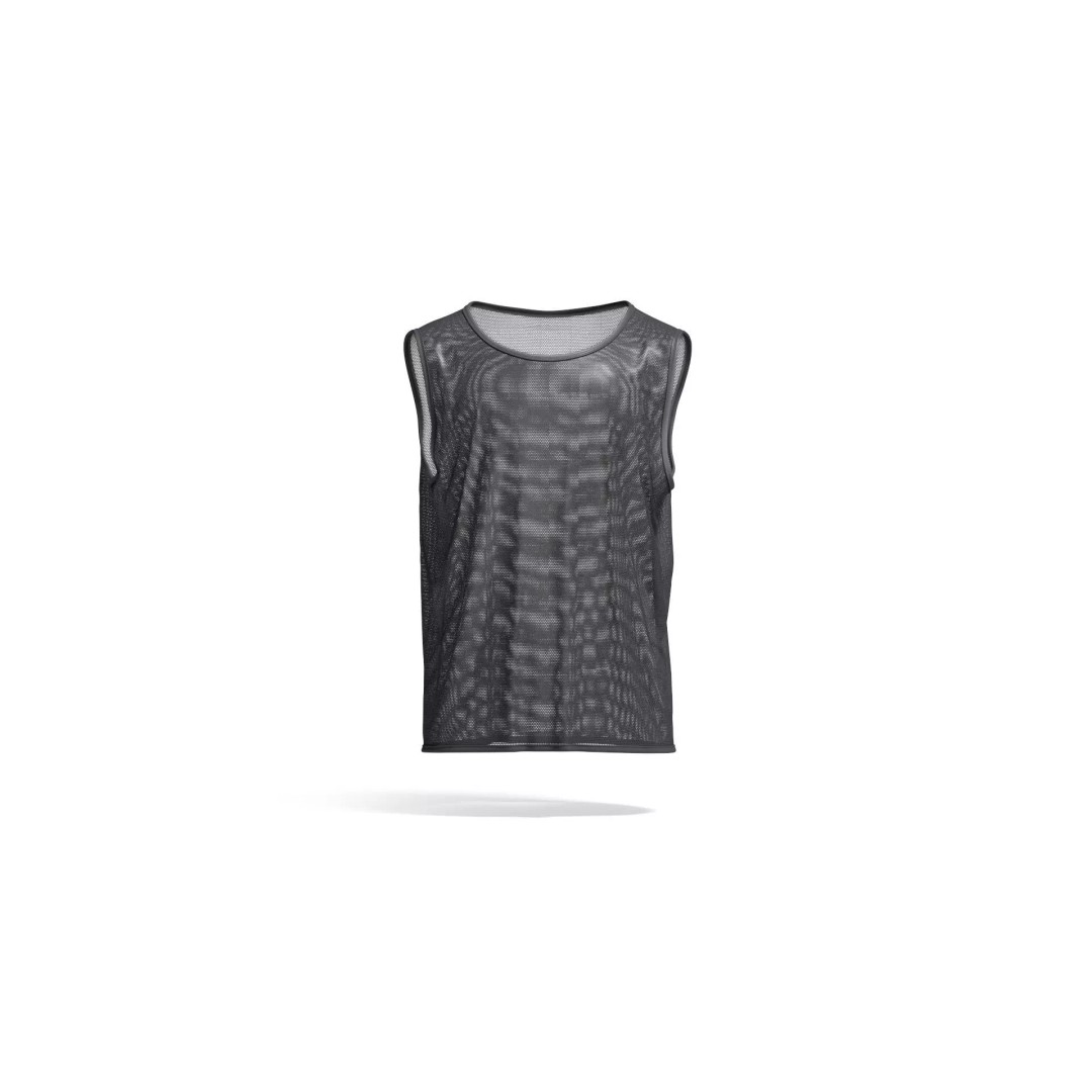 Black Football Team Practice Vest 3D Model – PBR Game-Ready Uniform, FBX, OBJ - View 2