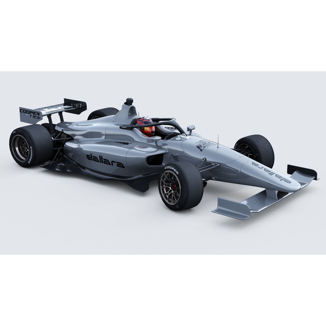 Dallara IL 15 3D Model – High Poly Indycar, FBX, Game Ready - View 10