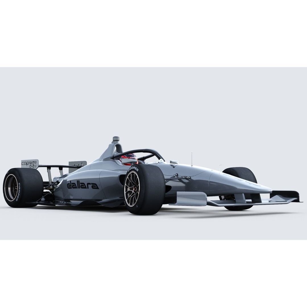 Dallara IL 15 3D Model – High Poly Indycar, FBX, Game Ready - View 11