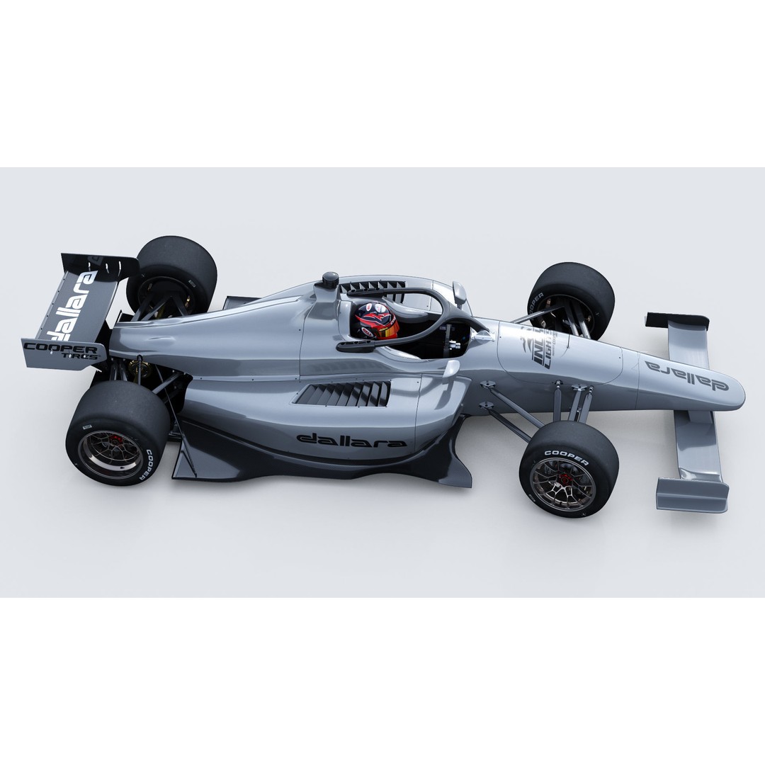 Dallara IL 15 3D Model – High Poly Indycar, FBX, Game Ready - View 12