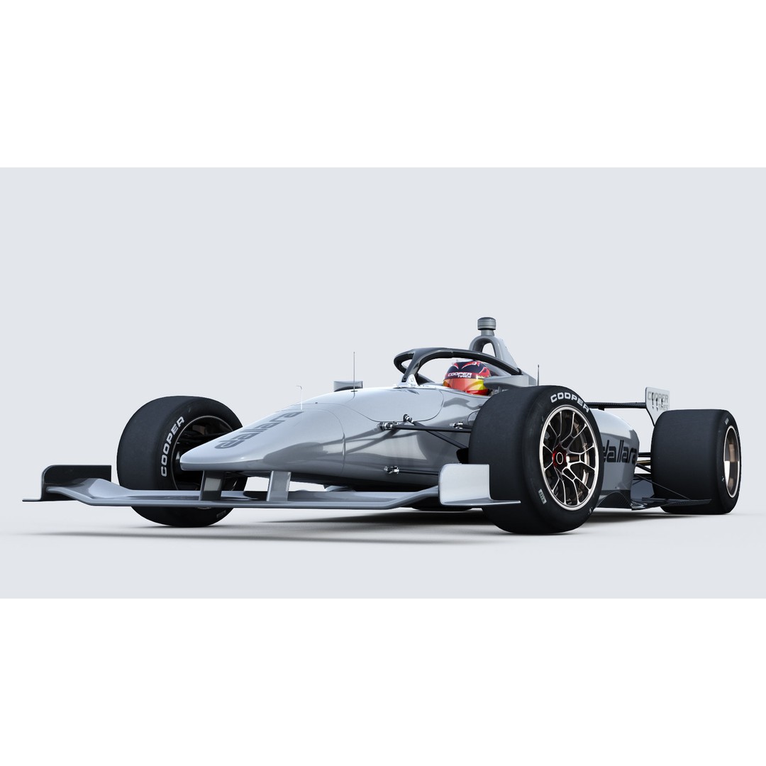 Dallara IL 15 3D Model – High Poly Indycar, FBX, Game Ready - View 14