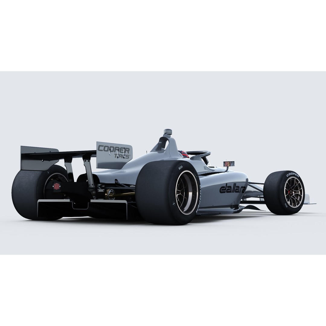 Dallara IL 15 3D Model – High Poly Indycar, FBX, Game Ready - View 15