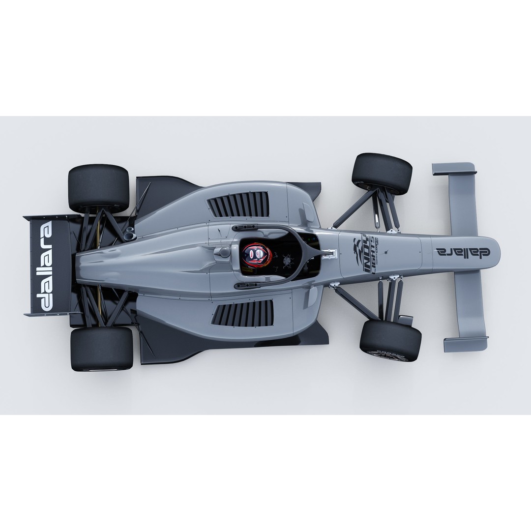 Dallara IL 15 3D Model – High Poly Indycar, FBX, Game Ready - View 17