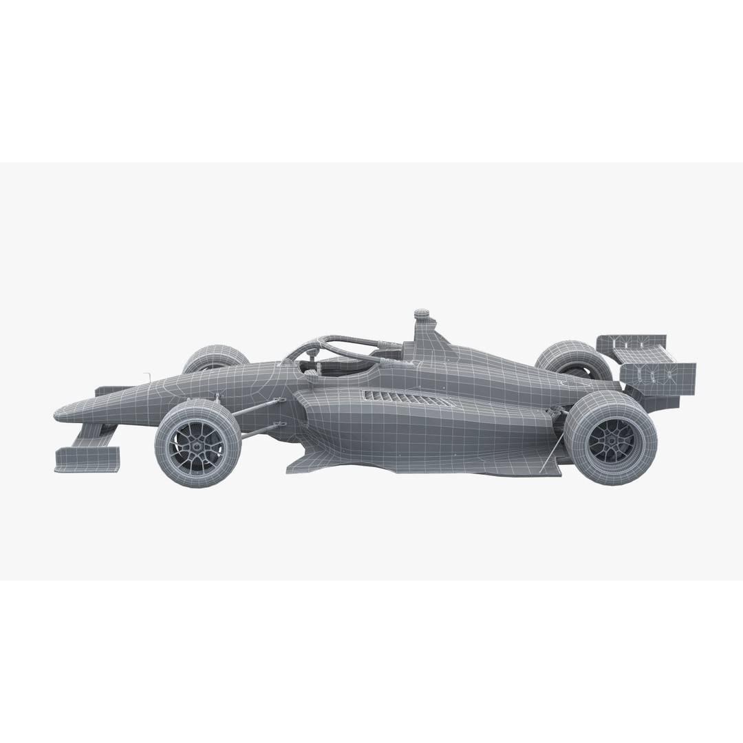 Dallara IL 15 3D Model – High Poly Indycar, FBX, Game Ready - View 20