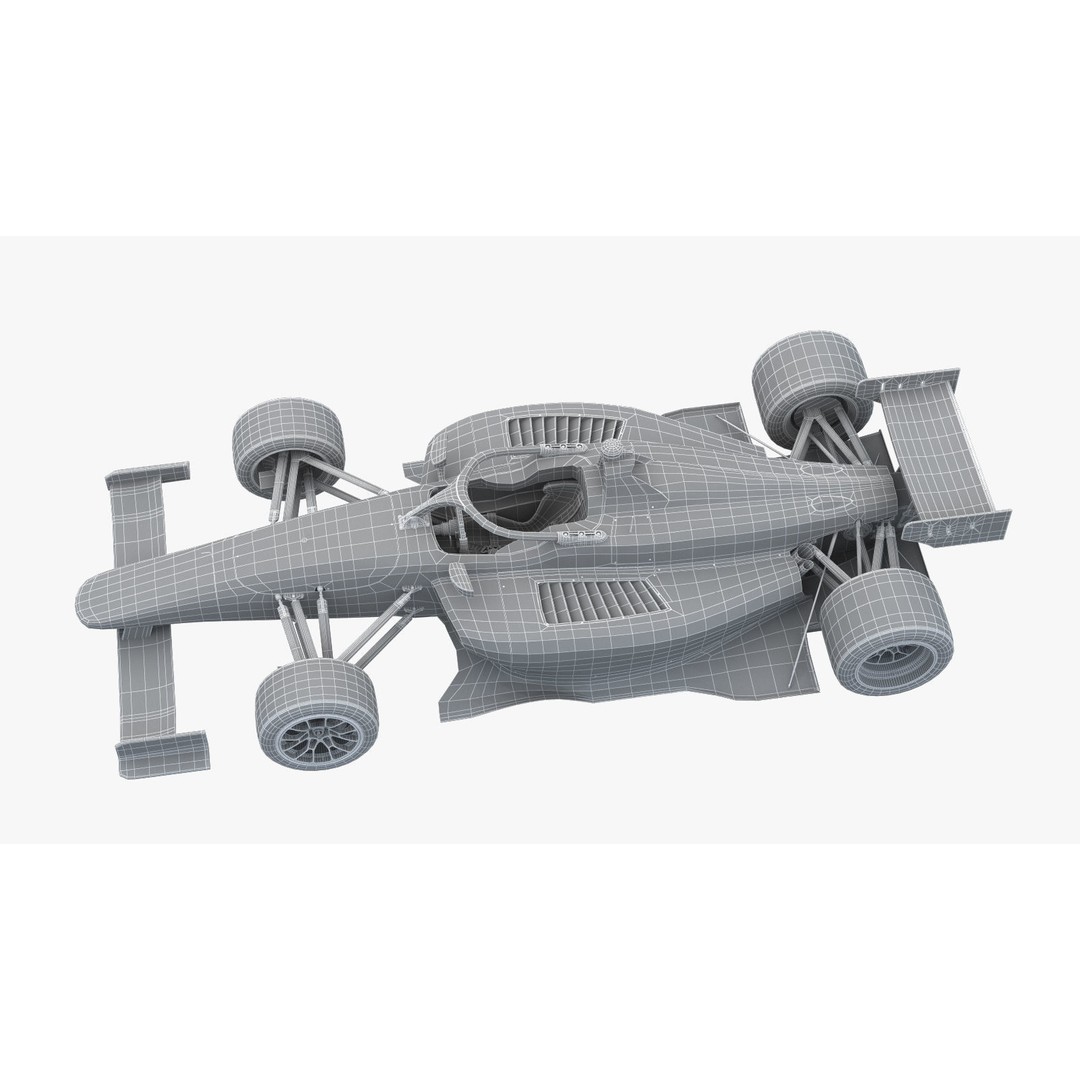 Dallara IL 15 3D Model – High Poly Indycar, FBX, Game Ready - View 21