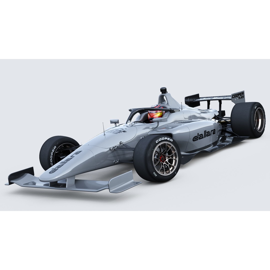 Dallara IL 15 3D Model – High Poly Indycar, FBX, Game Ready - View 5