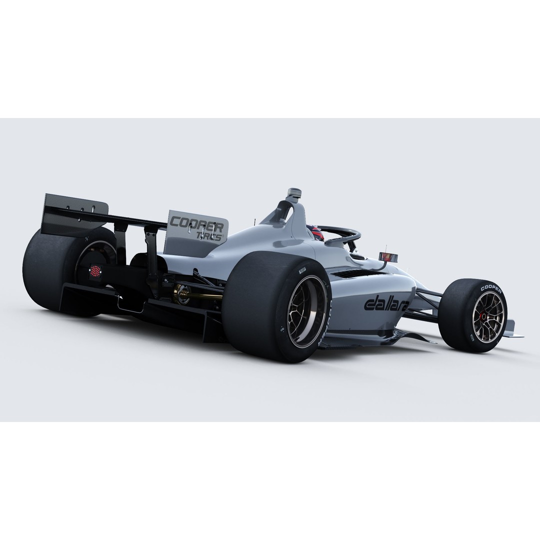 Dallara IL 15 3D Model – High Poly Indycar, FBX, Game Ready - View 7
