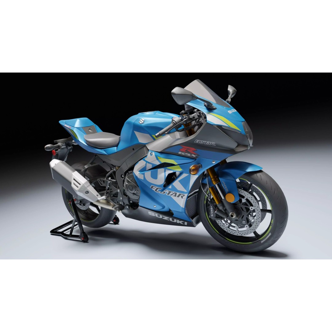 Suzuki GSX R 1000 R 2020 3D Model – Low Poly Game Ready Asset, Blender, FBX - View 13